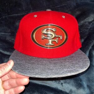 New Era Red and Gray Hat